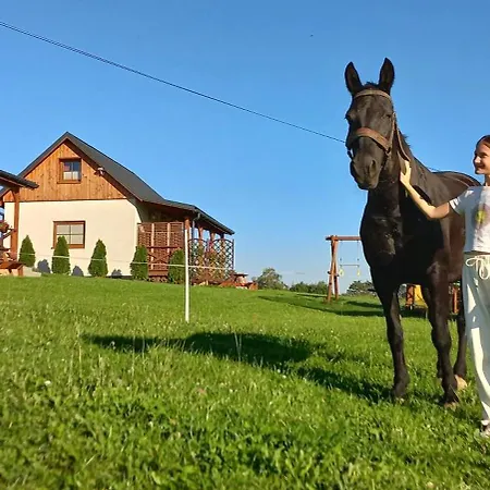 Pod Stara Podkowa Komfortowy Z Kominkiem Nyaraló *
