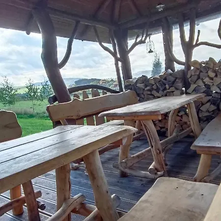 Pod Stara Podkowa Komfortowy Z Kominkiem Casa de Férias