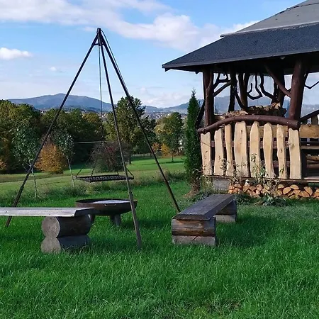 Pod Stara Podkowa Komfortowy Z Kominkiem * Limanowa